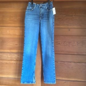 Good American Straight Leg Jeans